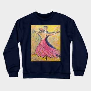 waltz couple Crewneck Sweatshirt